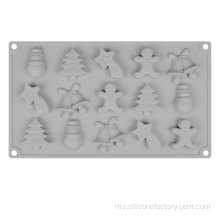Candy silikon fondant christmas 3d